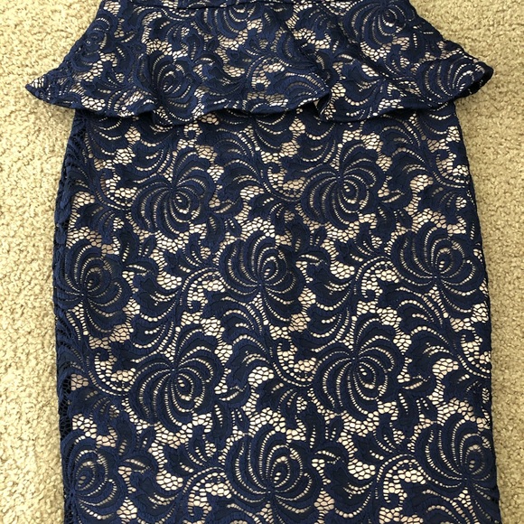 Navy Blue Dress - Picture 3 of 9